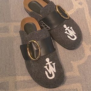JW ANDERSON FELT MULES